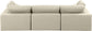 Comfy - Faux Leather Modular Sofa 3 Seats