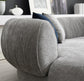 U307 - Modern Curved Sofa - Gray