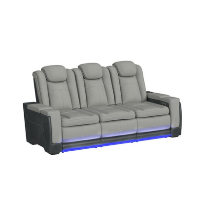 Lantana - Power Motion Sofa With Power Headrest, LED, Ddt, Reading Light And Pws
