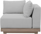 Solace - Olefin Performance Fabric Outdoor Patio Modular Corner Chair