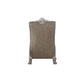 Dresden - Chair With Pillow - Synthetic Leather & Vintage Bone White