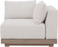 Solace - Olefin Performance Fabric Outdoor Patio Modular Corner Chair