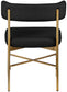 Rivage - Durable Dining Chair With Gold Frame (Set of 2)