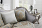 U198 - Traditional Loveseat - Gray
