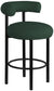 Bordeaux - Stool With Black Legs (Set of 2)