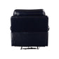 Aashi - Motion Recliner - Navy Leather-Gel Match
