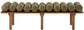 Landon - Bench With Brown Base