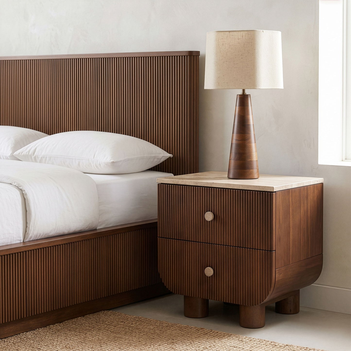 Cressa - Mango Wood Nightstand