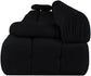 Orin - Velvet 5 Piece Modular Armless Sofa