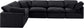 Indulge - Velvet 6 Piece Modular Corner Sectional