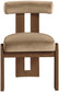 Arienzo - Performance Fabric Upholstered Dining Chair (Set of 2) - Walnut Base