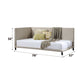 Yinbella - Full Daybed - Beige Linen