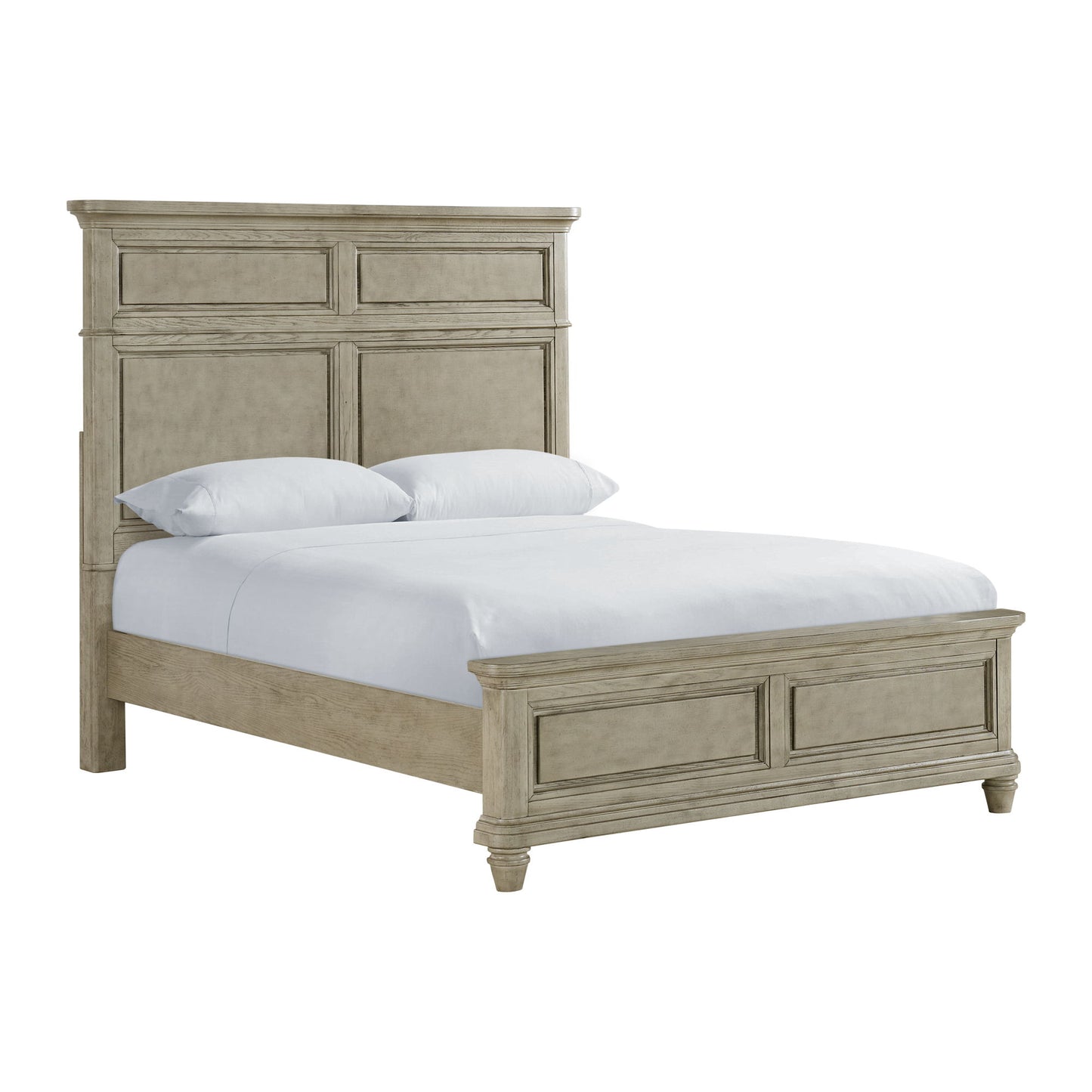 Whit-Ash - Panel Bedroom Set With Door Chest