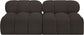 Ames - 2 Seat Modular Armless Sofa