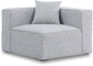 Cube - Linen Corner Chair