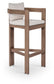 Newport - Water Resistant Fabric Upholstered Outdoor Patio Bar Stool