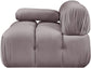 Orin - Velvet Performance Fabric Upholstered Modular Chair