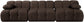Orin - Velvet 3 Piece Modular Sofa