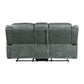Sorrento - Motion Loveseat With Console
