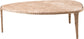 Gild - Aluminum Base And Genuine Marble Top Table