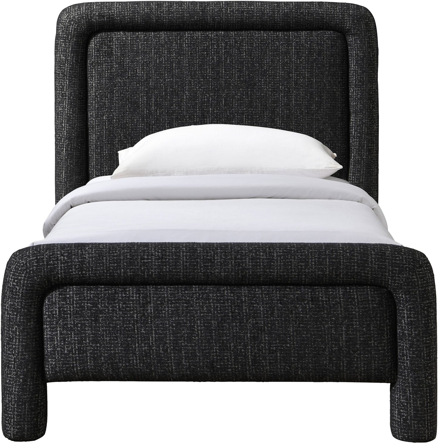 Baylor - Fabric With Interwoven Chenille Upholstered Bed