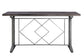 Evangeline - Counter Height Table - Salvaged Brown & Black
