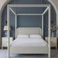 Salina - Linen Textured Fabric Upholstered Bed
