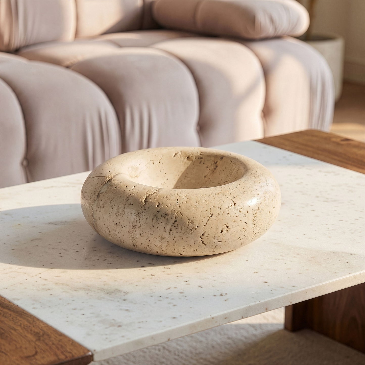 Bellamare - Genuine Marble Decorative Bowl