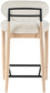 Riccio - Upholstered Stool - Cream
