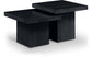 Spencer - 18" Oak Veneer 2 Piece Coffee Table