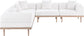 Laguna - 5 Piece 106.5" Upholstered Outdoor Patio Modular Sectional
