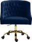 Arden - Office Chair with Gold Legs
