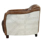 Brancaster - Chair - Retro Brown Top Grain Leather & Aluminum