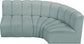 Arc - Faux Leather 3 Piece Sofa