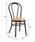 Jakia - Side Chair (Set of 2) - Natural & Black