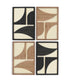 Cadence - 4 Piece Two-Color Wall Art