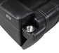 U68 - LED Power Recliner With Arms/Hidden Metal Cup Holder And Rhythmic Light Strip LED - Black
