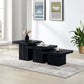 Spencer - Oak Veneer 3 Piece Coffee Tabl