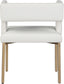Caleb - Dining Chair with Gold Legs (Set of 2)