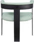 Romeo - Faux Leather Dining Chair With Black Base (Set of 2)