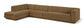 Modari - Sectional - Brown