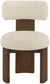 Atelier - Vegan Leather Upholstered Dining Chair (Set of 2) - Painted Brown Frame