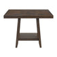 Seneca - Square Counter Table With Lazy Susan