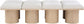 Pavilion - 8 Piece Modular Bench With Natural Base
