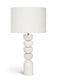 Opus - Linen Textured Fabric And Brass Table Lamp