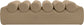 Rumble - Faux Leather Bench