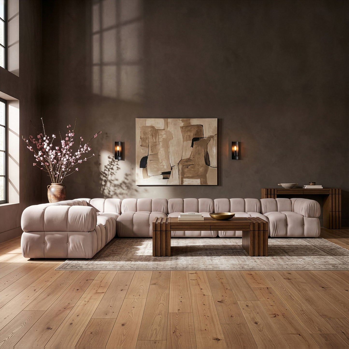 Orin - 7 Piece Modular Sectional (4 Modular Chairs, 3 Corner Chairs)