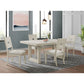 Avalanche - Rectangular Dining Table With 18" Leaf - Antique White