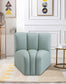 Arc - Faux Leather Curved Corner Chair