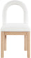 Conrad - Linen Dining Chair With Natural Legs